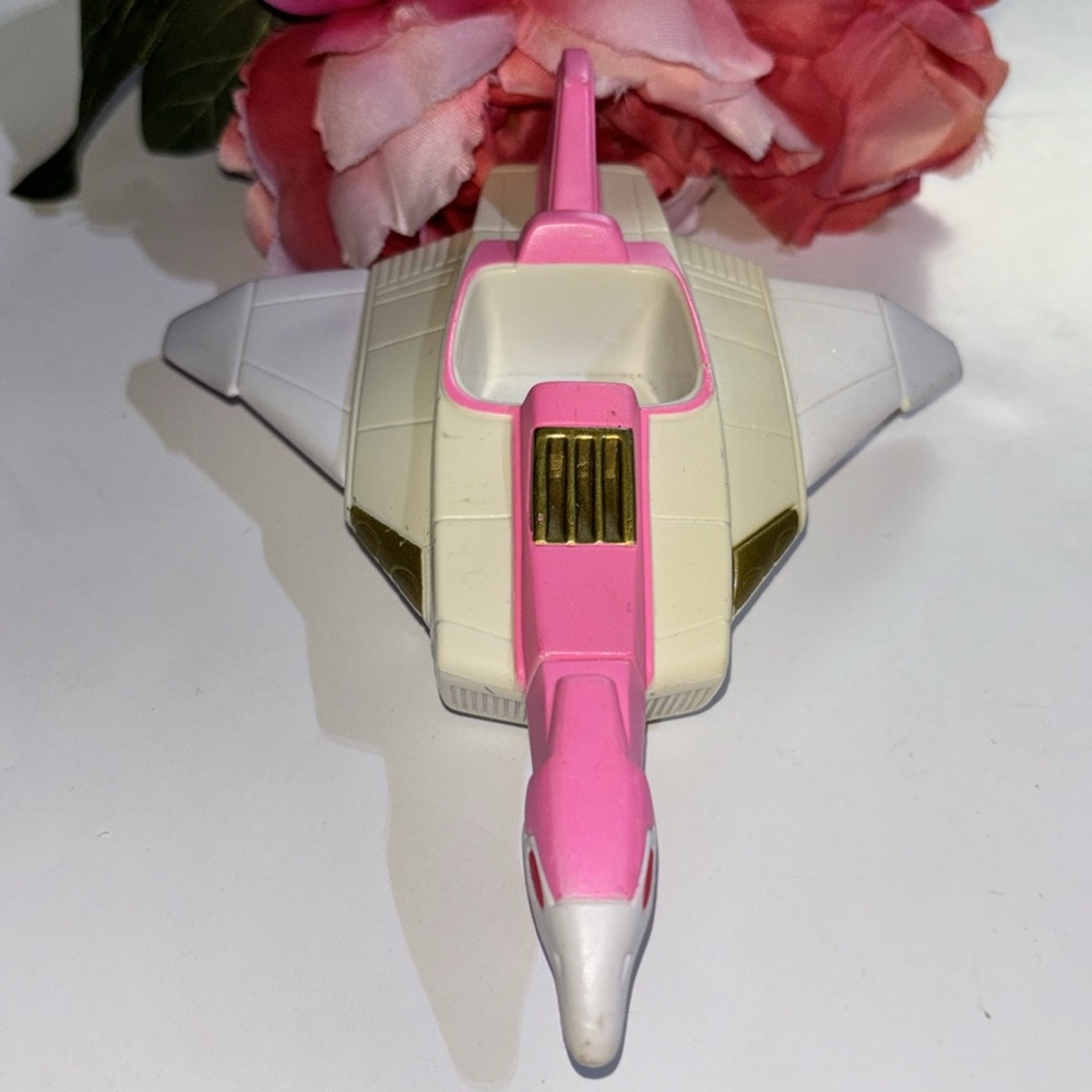 Power Rangers 1995 Mighty Morphin Power Rangers Kimberly Pink Ranger jet - Picture 6 of 11